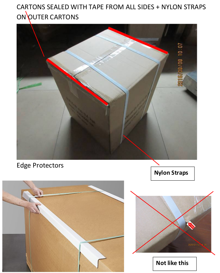 Carton Sealed with Tape